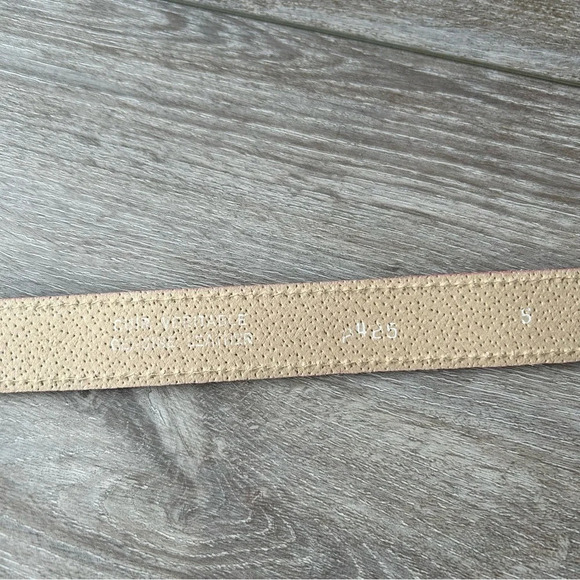 Willow Ridge Pink Suede Embossed Genuine Leather Belt - Picture 7 of 16